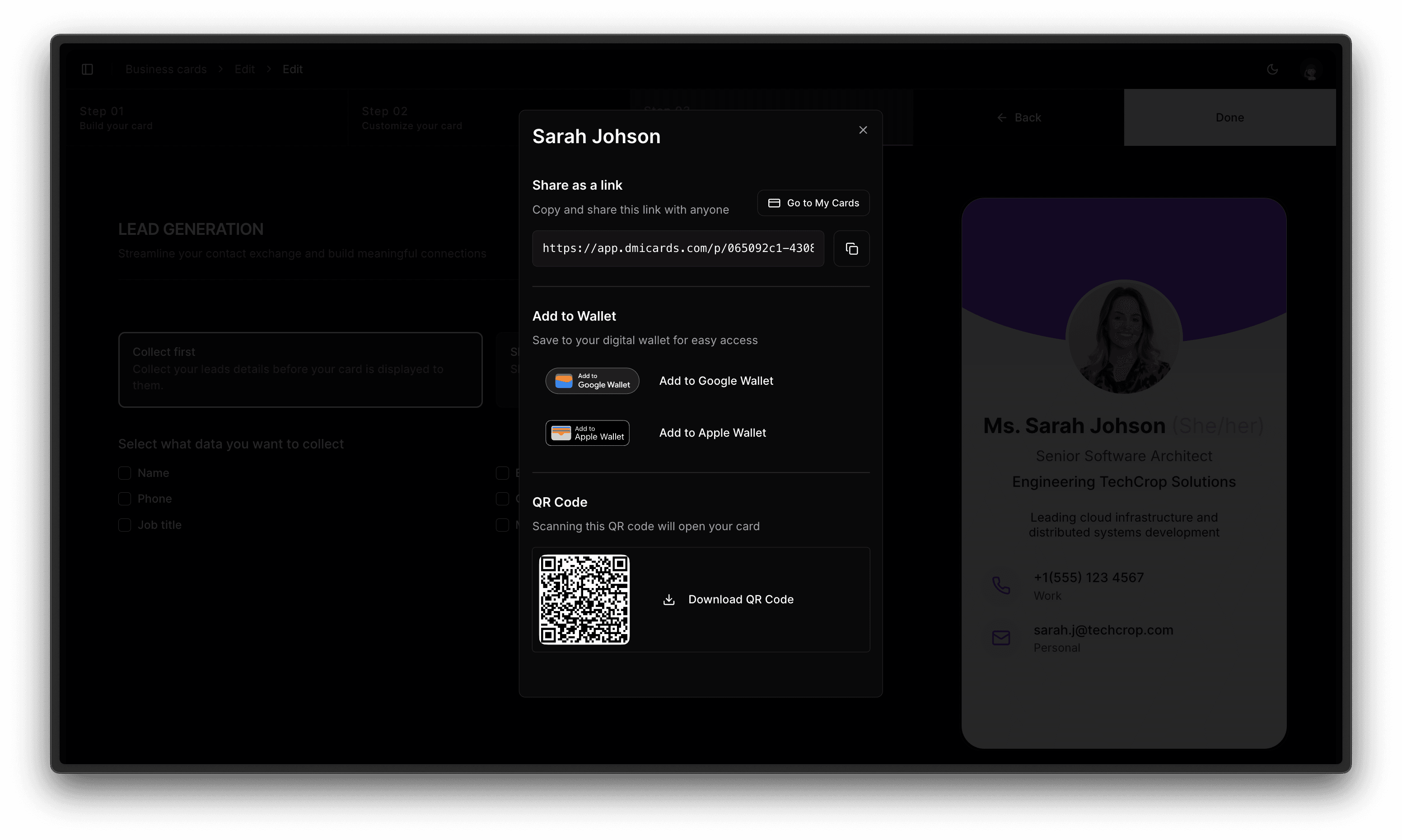 Share & Track